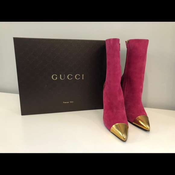 Brand new Gucci suede heel boots - Picture 8 of 8
